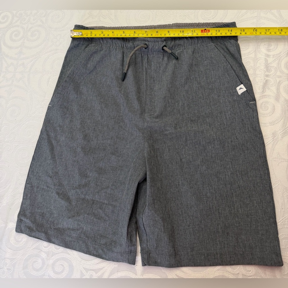 Tommy Bahama Active Gray Hybrid Adjustable Waist Lightweight Shorts Youth Boy 14 - Picture 5 of 11